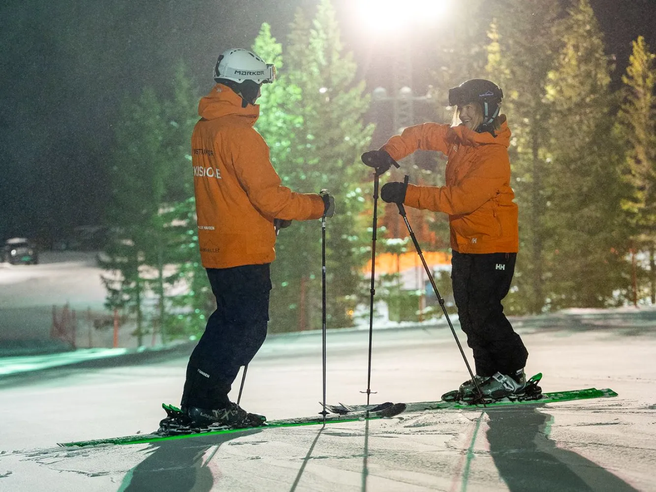 Ski og snowboard instruksjon 50 minutter, barn 3-7 år