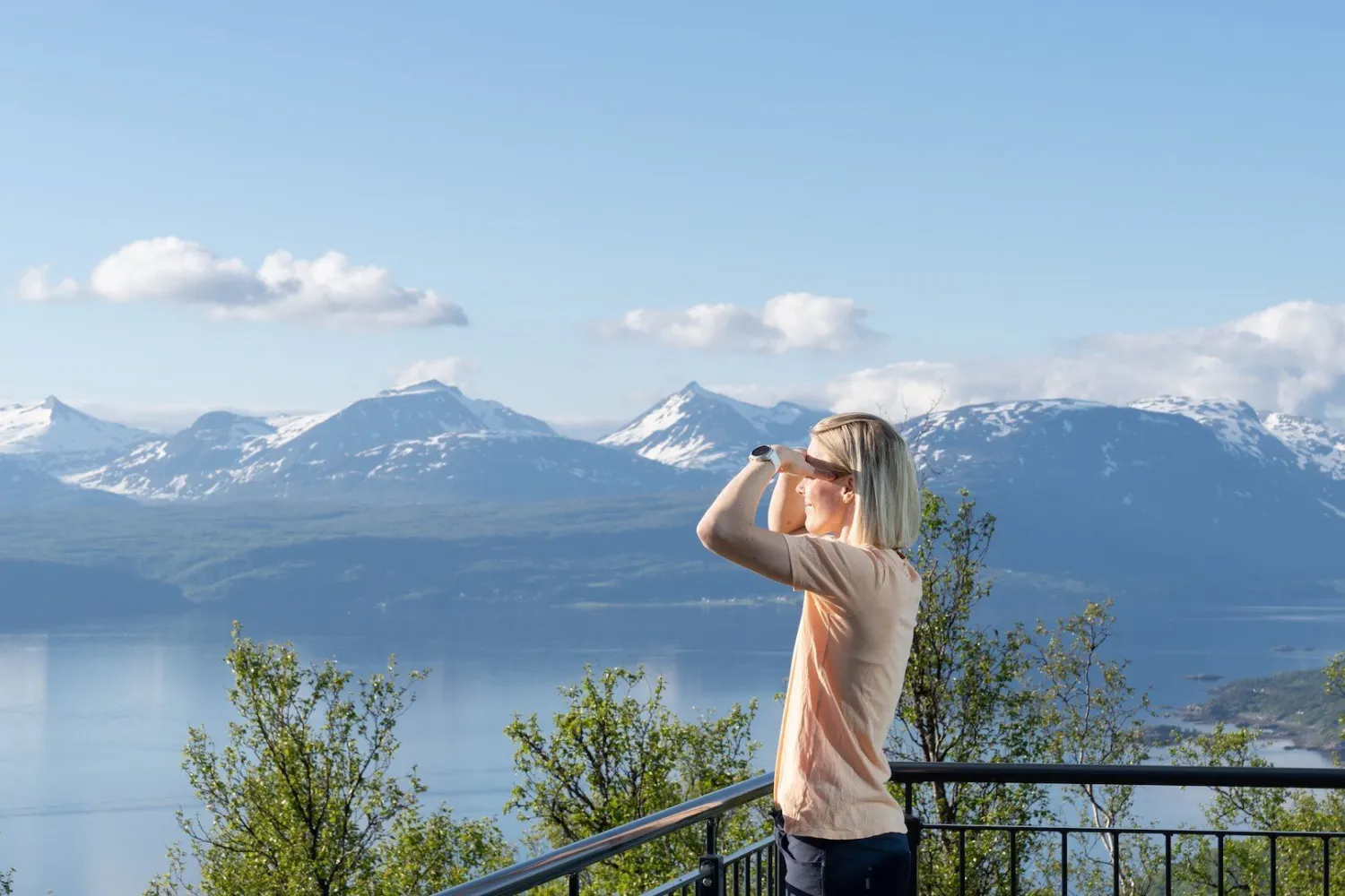 Liten hytte med et dobbeltrom